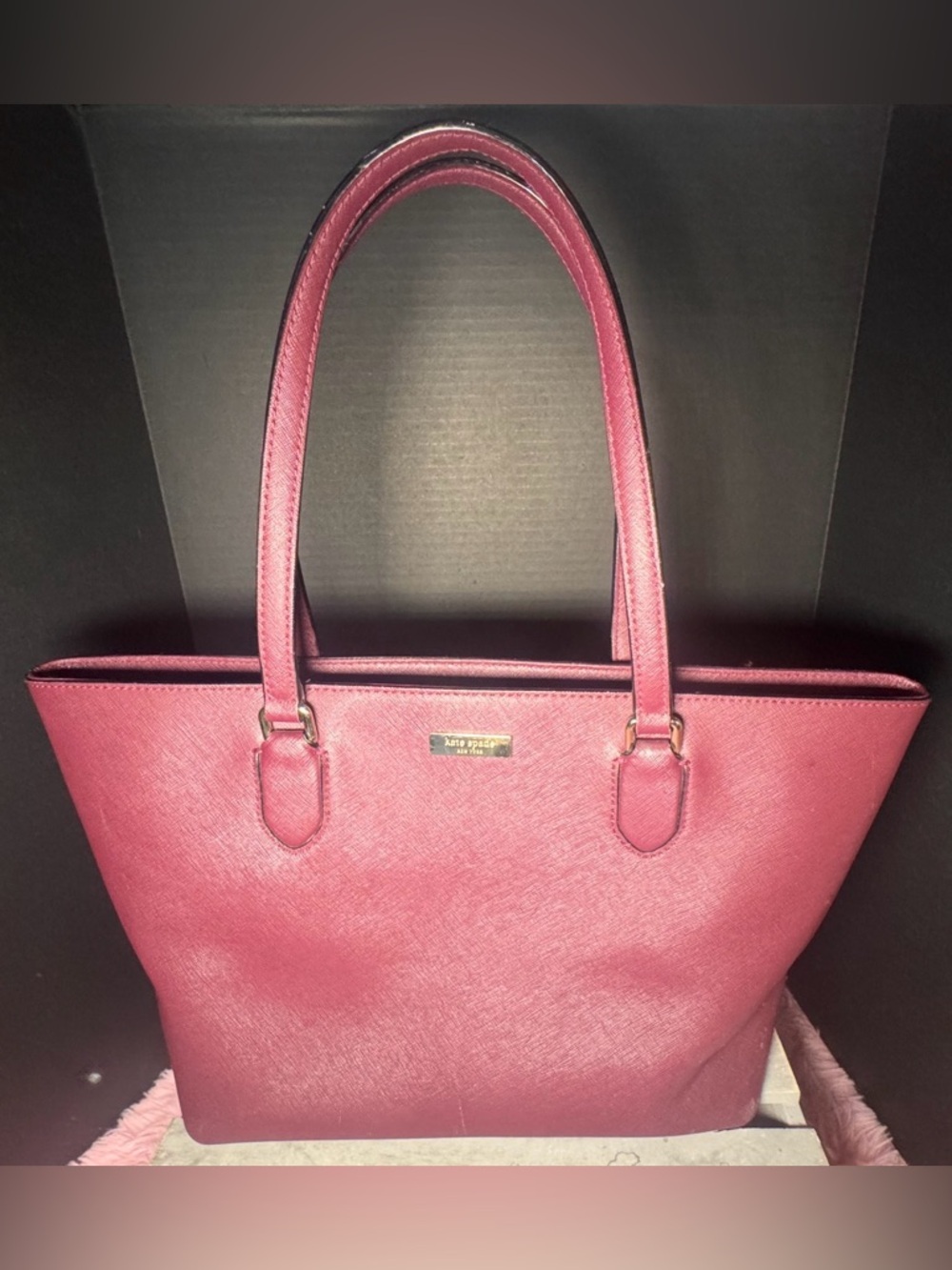 Kate Spade Laurel Way Medium Dally Tote Burgundy